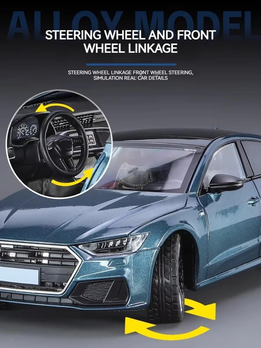 Audi A7 Sportline 1:18 diecast Scale Model collectible - Big Size