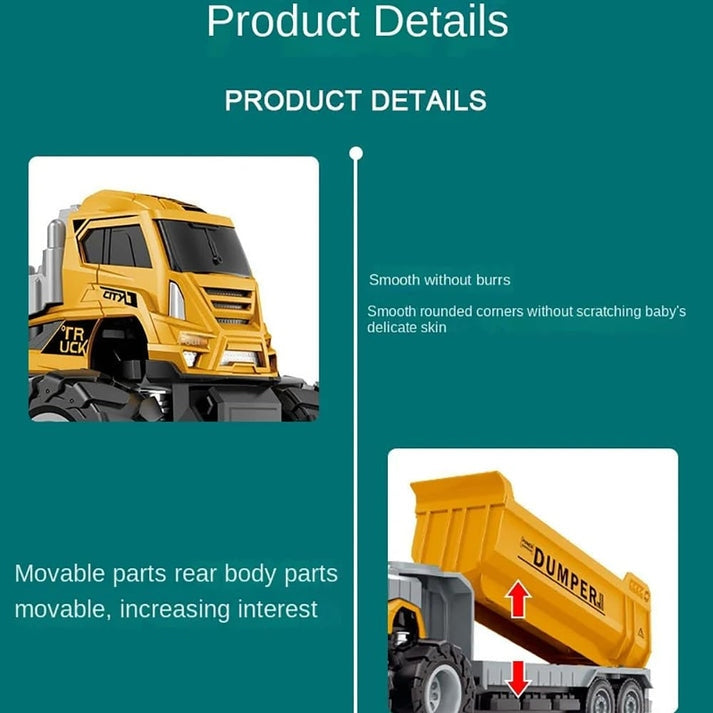 TOYS 1:24 Scale Diecast Dumper Truck