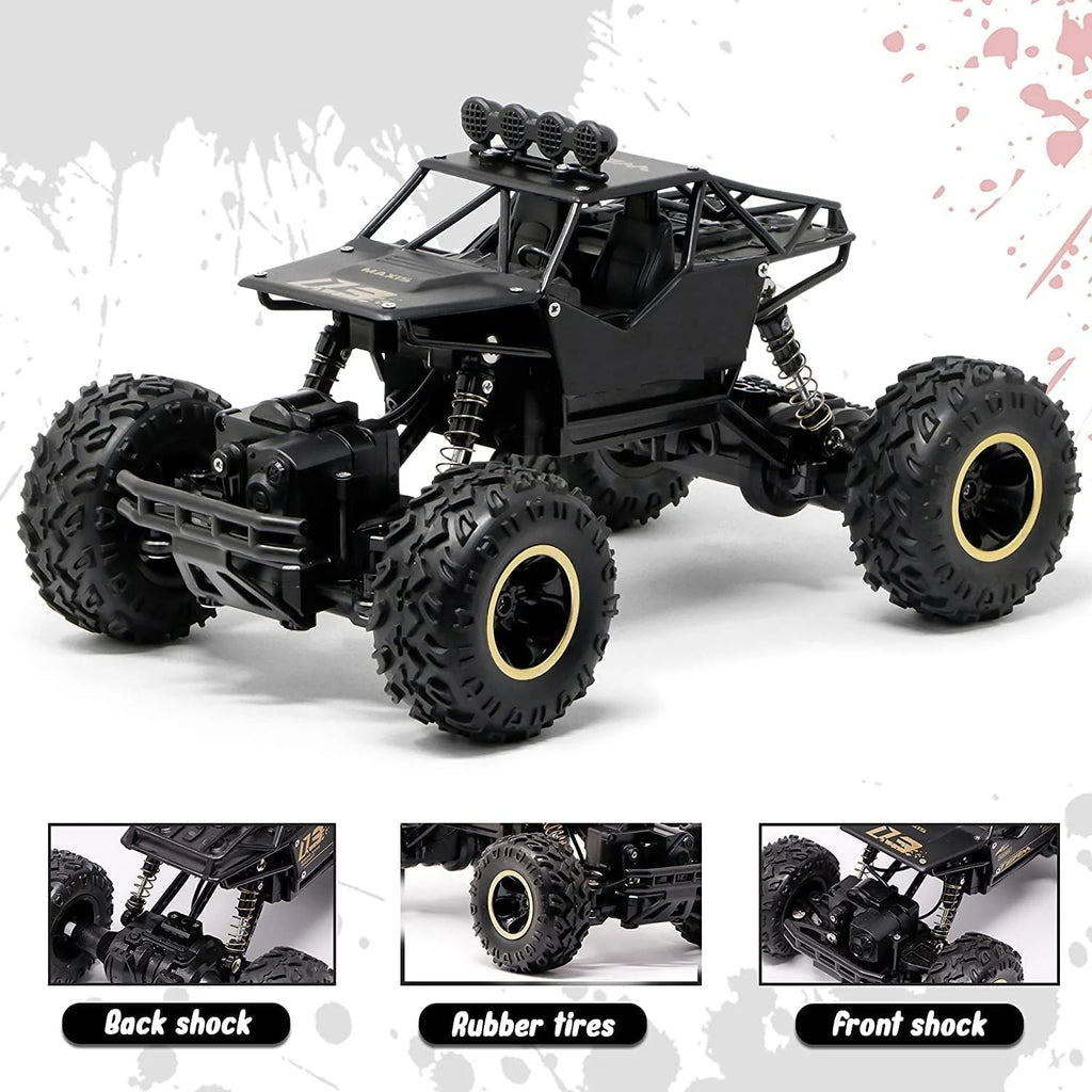 RC Metal Crawler – Durable Remote Control Off-Road Vehicle Rock Crawler Toy for Kids & Hobbyists