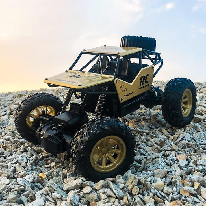 RC Monster Truck, with Gun Remote, 1:18 Scale 2.4 Ghz