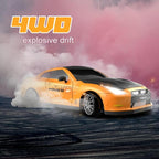 Fearless Orange Edition with Drift Remote & Accessories Car 1:24 Scale
