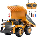 TOYS 1:24 Scale Diecast Remote Control Construction Dump Truck
