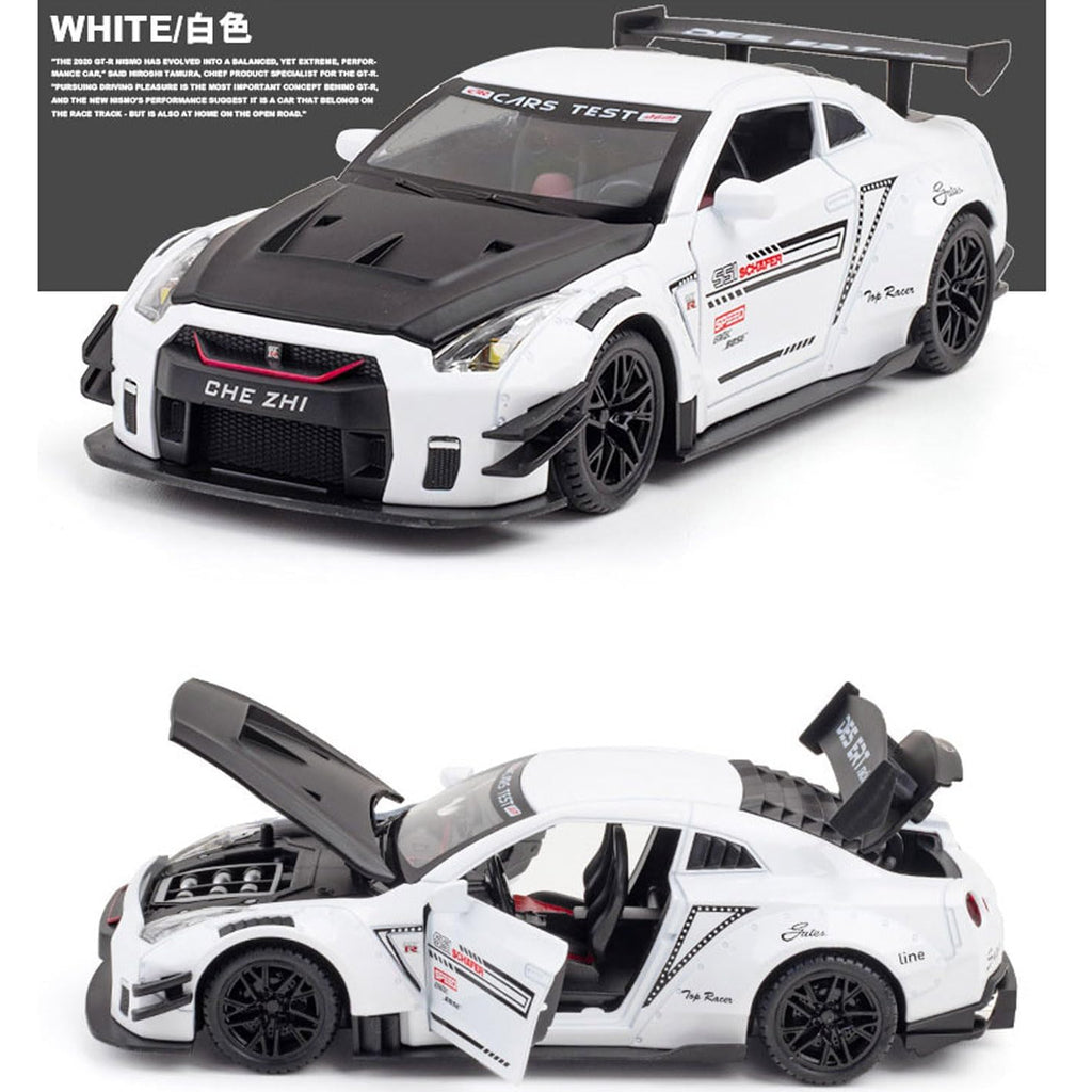 Nissan GTR-R R35 1:18 diecast scale model | Assorted Colors