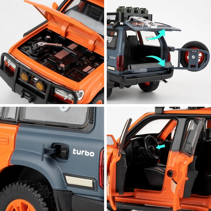 Toyota Land Cruiser LC80 1:24 Diecast Scale Model Car