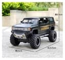 BIG SIZE HUMMER EV 1:18 Diecast Scale Model Car