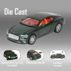 Bentley Continental GT 1:18 diecast scale model car collectible - Big Size