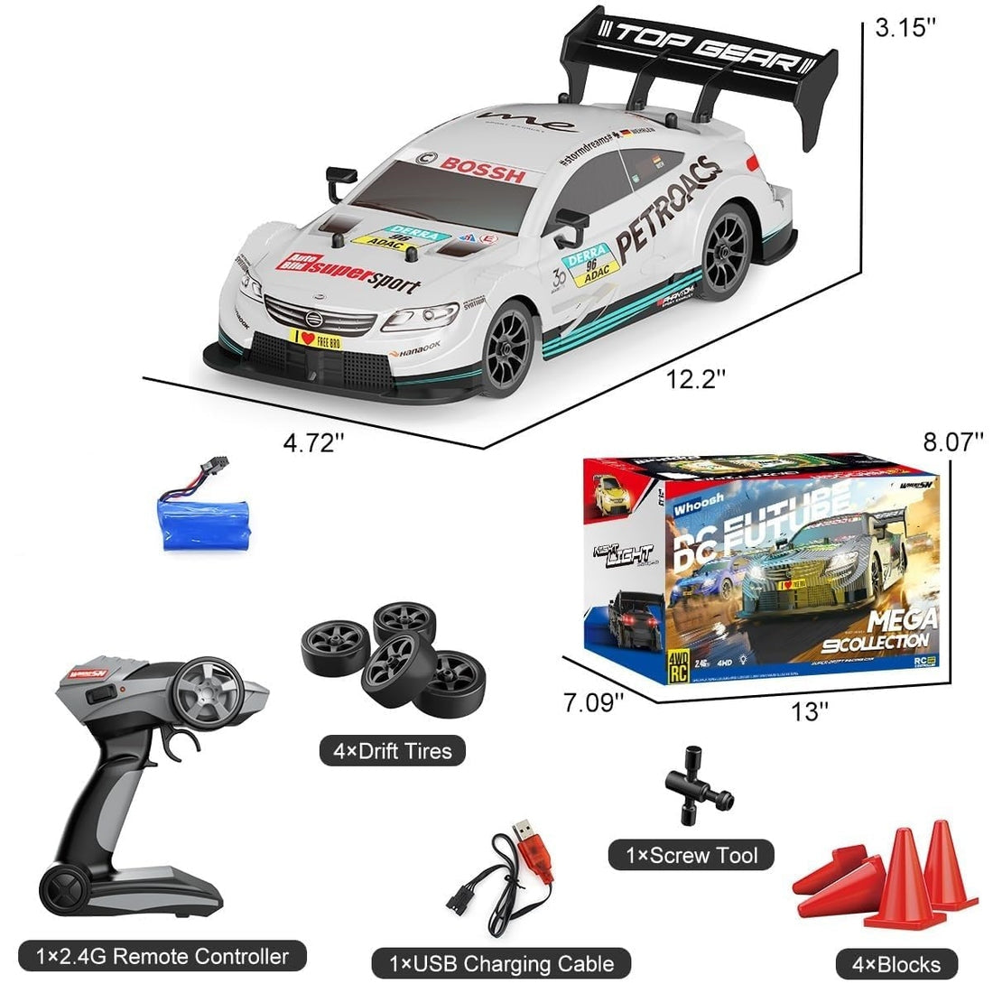 Remote Control Drift Racing Car 1:16 Scale Regular price