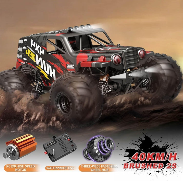 Black Hole RTR 1:18 Scale 4x4 Remote Control Off-Road Monster Truck