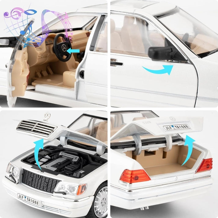 Mercedes-Benz W140 S-Class 1:24 Diecast Scale Model Car