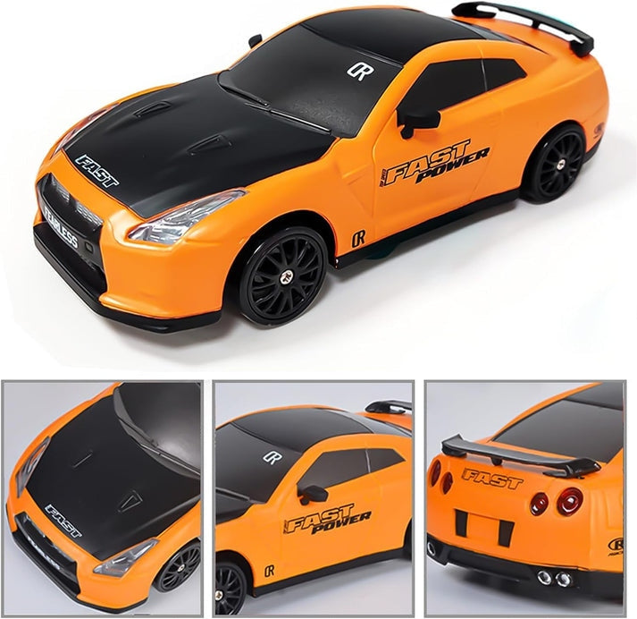 Fearless Orange Edition with Drift Remote & Accessories Car 1:24 Scale