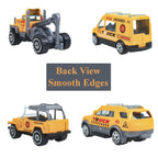 PLASTIC DIE CAST MODEL POWER FRICTION, PUSH AND GO MINIATURE TRUCK VEHICLES
