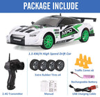 RC Drift Car 1/24 2.4GHz 4WD Remote Control Sport Racing On-Road Vehicle