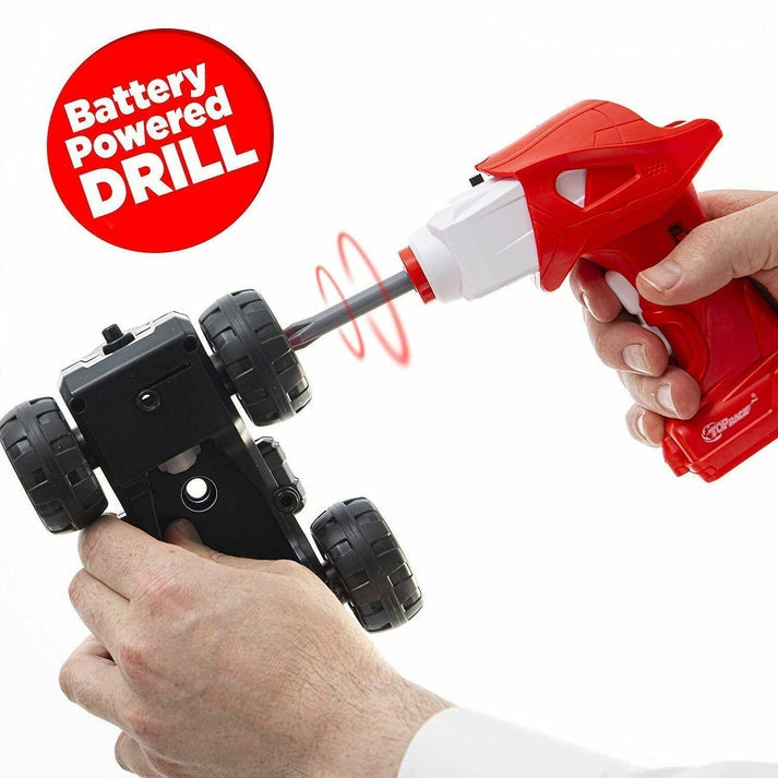 Fire Trucks Toy Playset, DIY Assembly Fire Engine , Rescue Ladder Vehicles