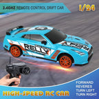 Amewi 1:24 Scale Drift Sport Car Blue Edition with Remote & Drift Accessories