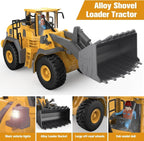 TOYS 1:24 Scale Diecast Yigong TG258-G Remote Control Wheel Loader