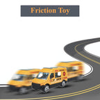 PLASTIC DIE CAST MODEL POWER FRICTION, PUSH AND GO MINIATURE TRUCK VEHICLES