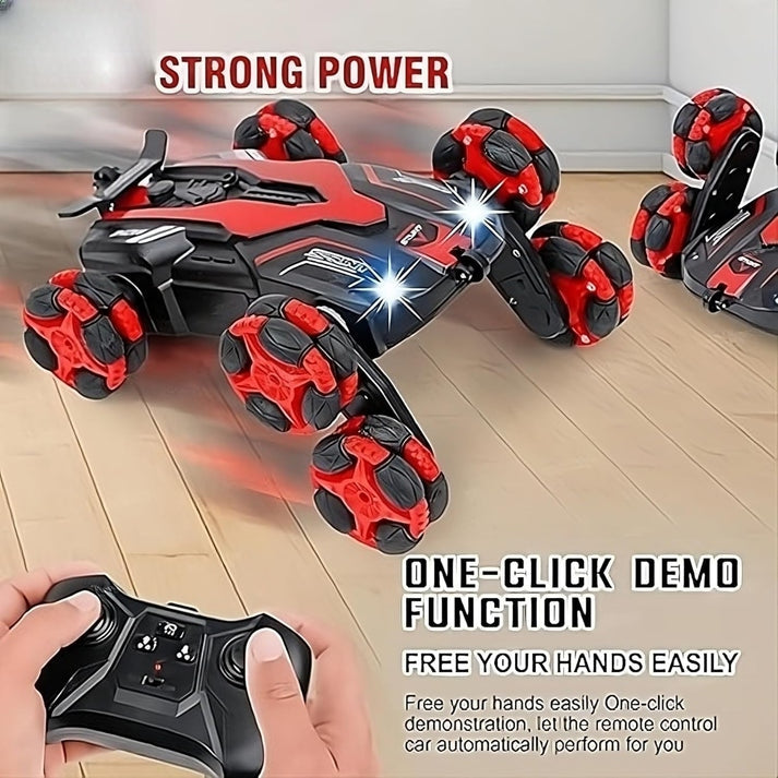 6 Wheel Remote Glove Hand Control Racing Stunt Car