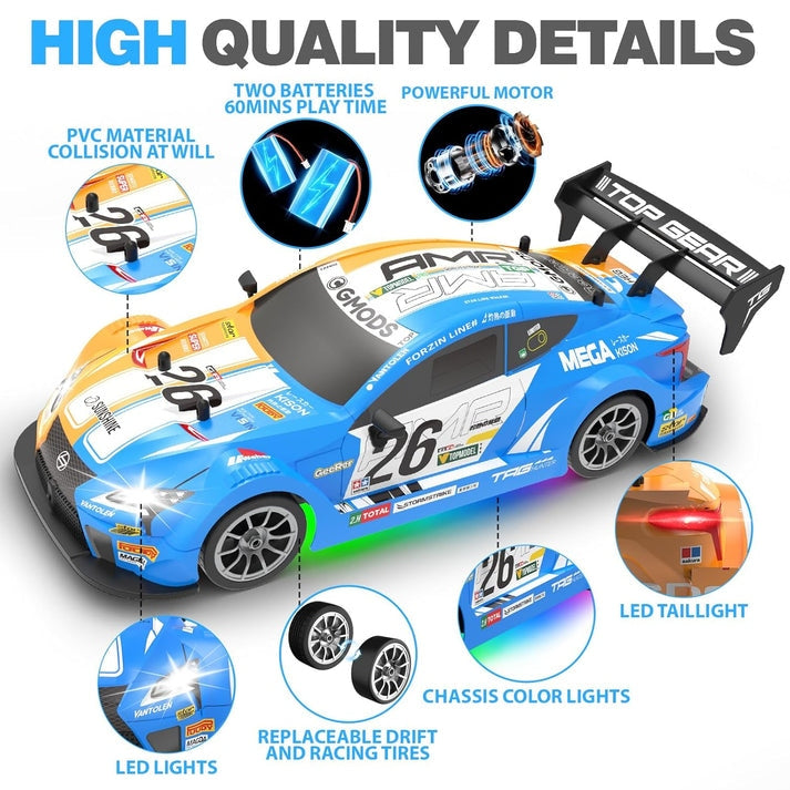 Remote Control Drift Car 1:16 Scale