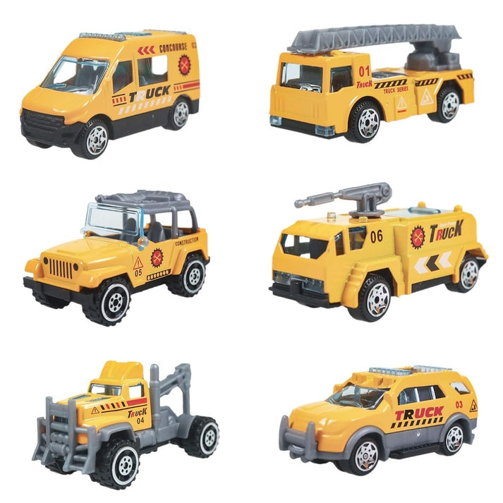 PLASTIC DIE CAST MODEL POWER FRICTION, PUSH AND GO MINIATURE TRUCK VEHICLES