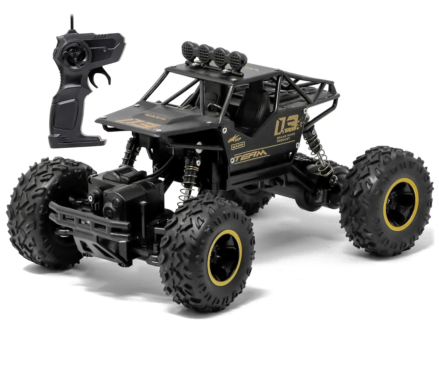 RC Metal Crawler – Durable Remote Control Off-Road Vehicle Rock Crawler Toy for Kids & Hobbyists