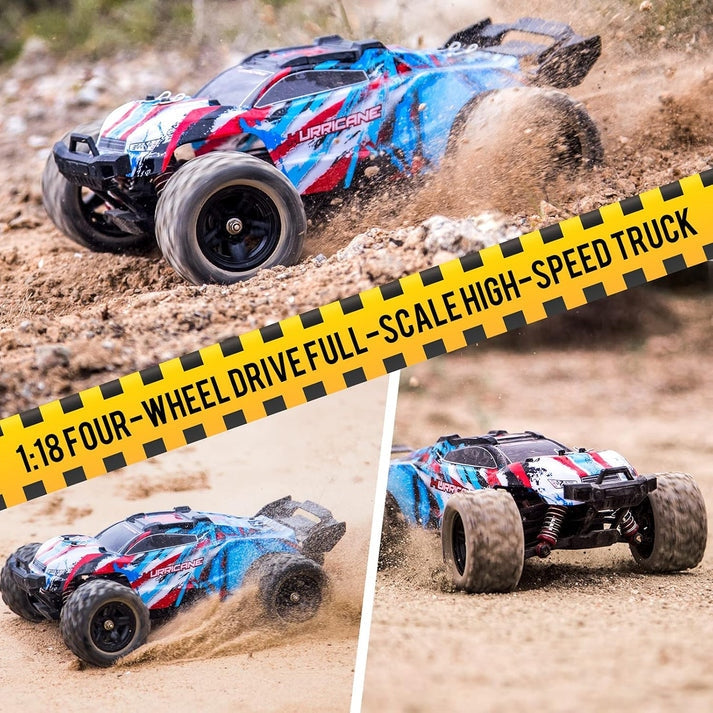 Hurricane radio-controlled (RC) high-speed remote control truck