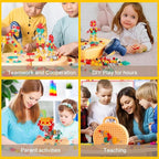 Creative Screw Puzzle Suitcase Toy Set
