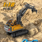 TOYS 1:24 Scale Diecast Yigong YG 258C Remote Control Excavator