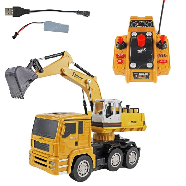 Remote Control Truck Construction Vehicle Toy