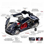 Pagani Huayra 1:18 Scale Model Diecast Metalcar