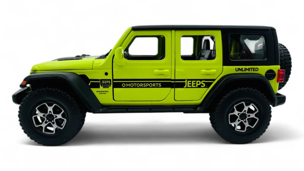 Jeep Wrangler diecast  Model Car – 1:24 Alloy Toy