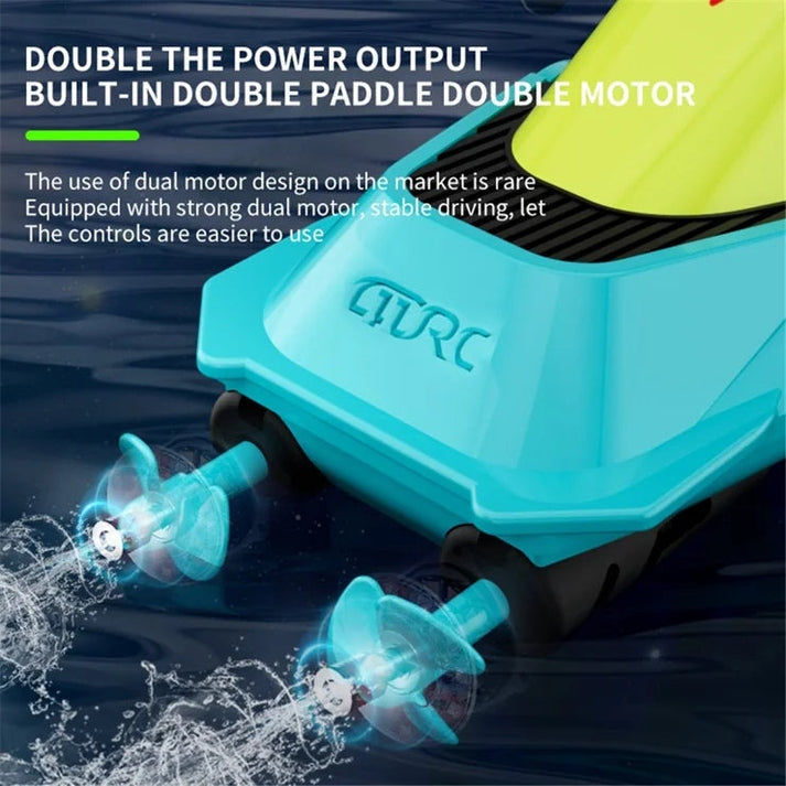 4DRC Teensy - 2.4G RC Speedboat | Long-distance