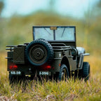 JJRC C8815 1/10 Scale Willys MB Military Jeep RC Truck