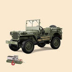 JJRC C8815 1/10 Scale Willys MB Military Jeep RC Truck