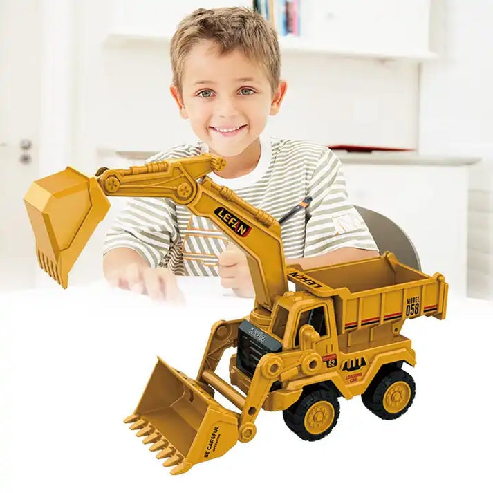 TOYS 3-in-1 construction vehicle toy set