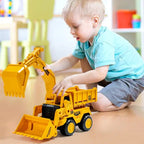 TOYS 3-in-1 construction vehicle toy set