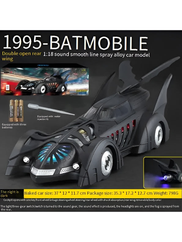 Authentic Batman Forever 1995 Batmobile 1:18 Diecast Scale Model Car