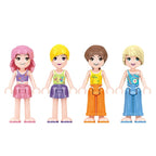 Girls Water Park Building Blocks Set