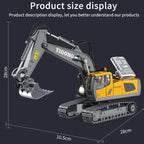 TOYS 1:24 Scale Diecast Yigong YG 258C Remote Control Excavator