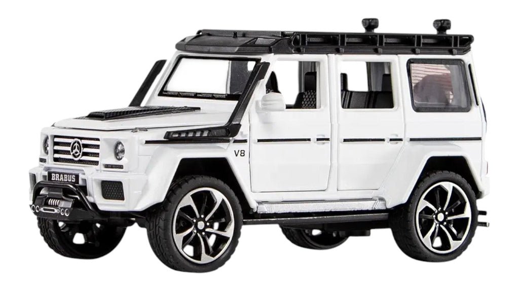 BRABUS G550 4X4 1:24 DIECAST ALLOY METAL PULLBACK TOY CAR