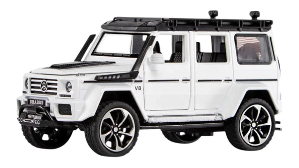 BRABUS G550 4X4 1:24 DIECAST ALLOY METAL PULLBACK TOY CAR