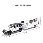 Jeep Rubicon Trailer 1:18 Diecast Scale Model Car