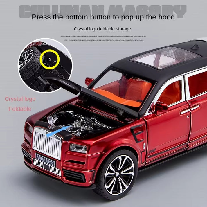 Rolls Royce Cullinan Masory 1:24 Diecast Scale Model Car