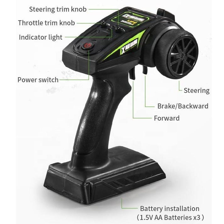 Electric Waterproof Truggy Remote Control Truck