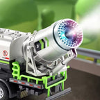 Green Clean Fog Truck Toy – Disinfection-Style Vehicle Toy for Kids