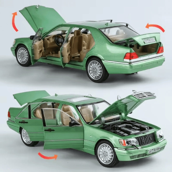 Mercedes-Benz W140 S-Class 1:24 Diecast Scale Model Car