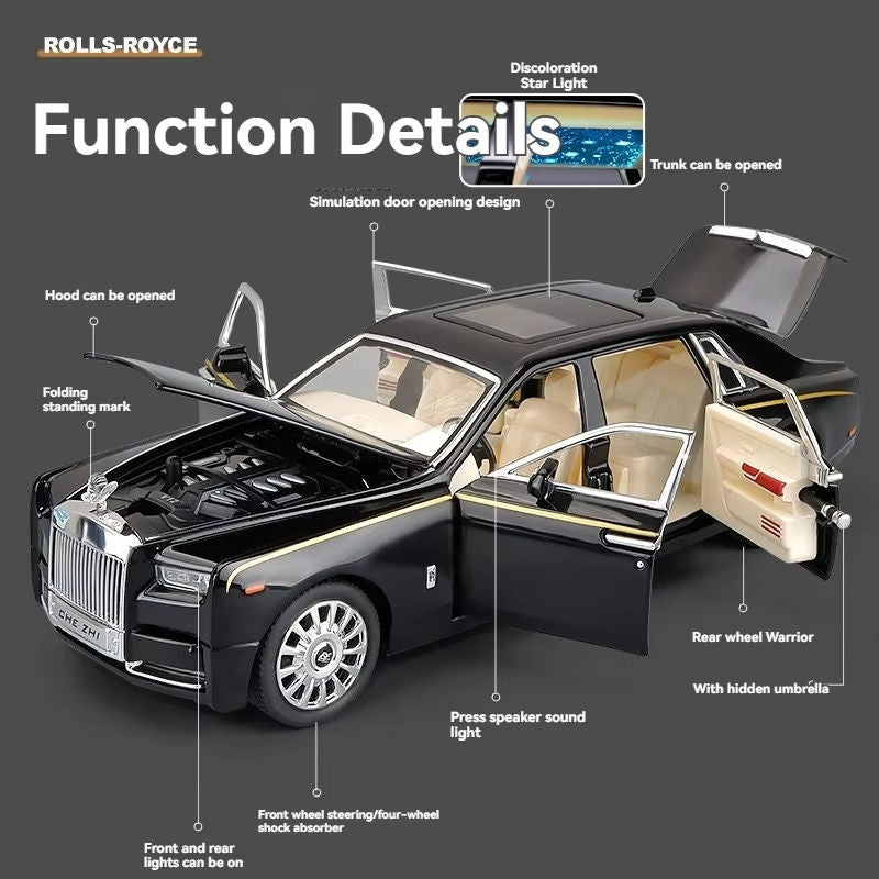 Rolls Royce Phantom 1:24 Diecast Scale Model