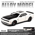 Dodge Challenger SRT Hellcat 1:24 Diecast Scale Model Car