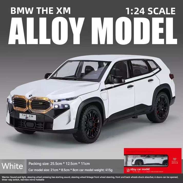 BMW XM 1:24 Diecast Scale Model Car