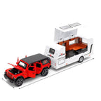 Jeep Rubicon Trailer 1:18 Diecast Scale Model Car