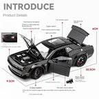 Dodge Challenger SRT Hellcat 1:24 Diecast Scale Model Car